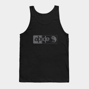 Abide Ambigram Logo Wide Tank Top